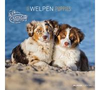 ALPHA 104066 Calendrier photo chiens chiots - 30 x 60 cm