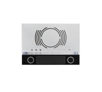 Alpha 2-button audio door station front panel black Urmet 1168/132