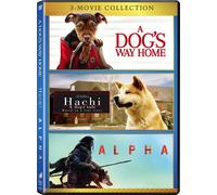 Alpha / A Dog's Way Home / Hachi: A Dog's Tale – DVD – Coffret 3 films sans région