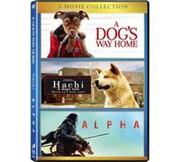 Alpha / A Dog's Way Home / Hachi: A Dog's Tale – DVD – Coffret 3 films sans région