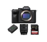 Sony Boîtier Alpha A7 Mark IV + FE 20-70 mm F4 G + Sony NP-FZ100 + SanDisk 64 Go