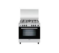 Glem Cuisinière à gaz A855GI Inox 80x50 cm 5 feux, Four 95 L
