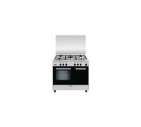 Alpha AR965GI - Cuisinière - pose libre - largeur : 90 cm - profondeur : 60 cm - hauteur : 90 cm - acier inoxydable