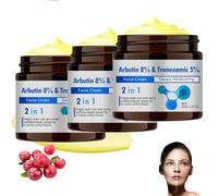 Alpha Arbutin 7 Tranexamic Acid 4 Cream, Creme Eclaircissante Peau Noir Puissant, Even out Tone, Creme Anti Tache Visage, Anti-Pigmentation, Black Spot Repair Face Cream,Soin De La Peau Coréen (3)