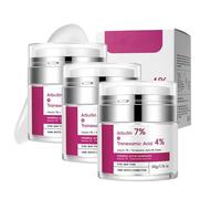 Alpha Arbutin Crème Visage Face,Arbutin 7%,Creme Eclaircissante Peau Noir Puissant,Arbutin 7 Tranexamic Acid 4 Cream,Anti-Pigmentation, Black Spot Repair Face Cream,Soin De La Peau Coréen (3pc, 50g)