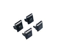 Alpha Auto Part 4 pièces, couvercle de bouton de commutateur de fenêtre pour Porsche Panamera, Cayenne, Macan