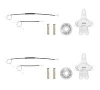 Alpha Auto Part Kit de réparation de vitre droite et gauche pour Mercedes Vito-Viano W638 - Verre - passager et conducteur - Camionnette