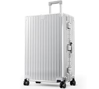 ALPHA CAMP Set Valise 2pcs M L avec Serrure TSA Rigide Polycarbonate Valise da Voyage avec Cadre en Aluminium Bagage de Voyage Luggage