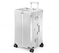 ALPHA CAMP Valise Grand Taille 67x38x32CM avec Serrure TSA Rigide Polycarbonate Valise da Voyage avec Cadre en Aluminium 66L Bagage de Voyage Luggage