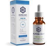 Alpha Cat Huile De 4%, 30 Ml, 1200 Mg