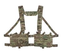 Alpha Chest Rig Split Vest Quick Release Molle System Fit for Mag Pouch Radio GP Bag
