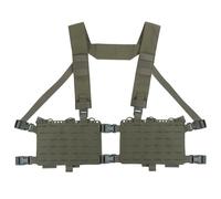 Alpha Chest Rig Split Vest Quick Release Molle System Fit for Mag Pouch Radio GP Bag