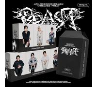 Alpha Drive One - Unbreakable : Beast Hissing Ver. Box Envelope, Out Box, Mini Keyring, MINI R Envelope, Folded Lyric Sheet, Sticker, Post Card, Photocard, Real Touch Photocard, Set Bundle Box First Press Only