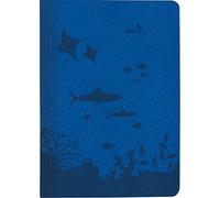 Alpha Edition Nature Line Ocean Agenda de poche 2023 - Format A5-1 jour 1 page - 416 pages - Calendrier environnemental - Avec couverture rigide