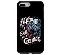 Alpha est Une compétence, Pas Une louve intrépide pour Femmes Alpha Girl Coque pour iPhone 7 Plus/8 Plus