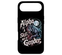 Alpha est Une compétence, Pas Une louve intrépide pour Femmes Alpha Girl Coque pour iPhone Air