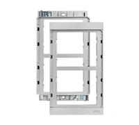 ALPHA FRAME 2 MODULES POUR BOÎTES ENCASTRÉES 1168/62