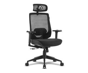 Alpha Gamer Chaise Ergonomique Stella Noire