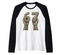 Alpha Generation 6 7 Stone Hands Future Mindset Design Manche Raglan