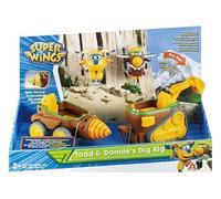 Alpha Group : Pelleteuse et foreuse Super Wings avec Todd et Donnie