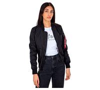 Alpha Industries MA-1 TT Veste bombers pour femme Taille M - Noir