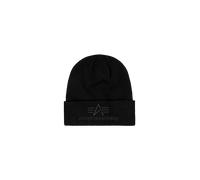 Alpha Industries 3D Beanie Couvre-chefs pour homme Taille onesize - Noir