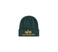 Alpha Industries 3D Beanie Couvre-chefs pour homme Taille onesize - Vert