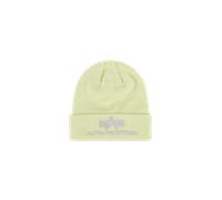 Alpha Industries 3D Beanie Couvre-chefs pour homme Taille onesize - Vert menthe