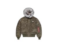 Alpha Industries 45/P Hooded Custom Loose Vestes Bombers pour homme Taille 2XL - Vert olive