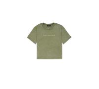 Alpha Industries Acid Logo T-Shirt pour homme Taille 3XL - Vert mousse