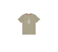 T-Shirt Air Force Sketch Alpha Industries - Olive M