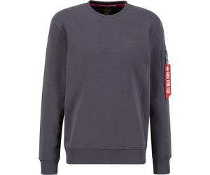 Alpha Industries Air Force Sweat-shirt, gris, taille M pour homme