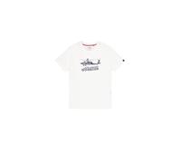 Alpha Industries Airborn Ops T-Shirt pour Homme White S