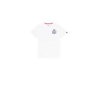 Alpha Industries Aloha Backprint T-Shirt pour homme Taille 2XL - Blanc