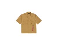 Alpha Industries Aloha Safari Shirt Chemises pour homme Taille L - Vert kaki