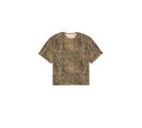 Alpha Industries Alpha Essentials Rubber Logo Camo Oversized T-Shirt pour homme Taille S - Camouflage