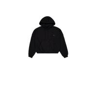 Alpha Industries Alpha Essentials Rubber Logo Hoodie pour femme Taille S - Noir