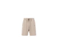 Alpha Industries Alpha Essentials Rubber Logo Shorts pour homme Taille 3XL - Beige