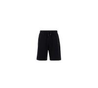 Alpha Industries Alpha Essentials Rubber Logo Shorts pour homme Taille XL - Bleu foncé