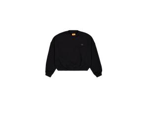 Alpha Industries Alpha Essentials Rubber Logo Sweatshirt pour femme Taille S - Noir