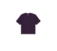 Alpha Industries Alpha Essentials Rubber Logo T-Shirt pour homme Taille S - Prune