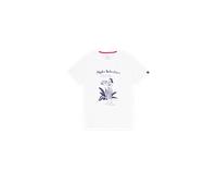 Alpha Industries Alpha Hawaii T-Shirt pour homme Taille S - Blanc