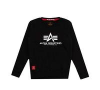 Alpha Industries Basic Big Logo Sweatshirt Enfants pour enfant Taille 14 - Noir