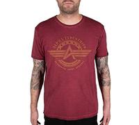 Alpha Industries Alpha Indutries AI Olidye T-Shirt pour Homme, RBF Red