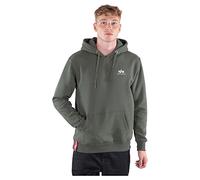 Alpha Industries Basic Small Logo Hoodie Vert L Homme