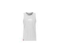 Alpha Industries Basic Mid Logo Tank Débardeur pour homme Taille XL - Gris