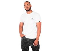 ALPHA INDUSTRIES T-Shirt noir / blanc, Taille L