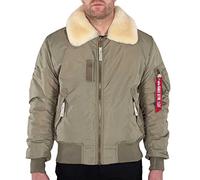 Alpha Industries Injector III Veste bombers pour homme Taille XL - Vert