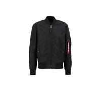 Alpha Industries Alpha Indutries MA-1 TT Blouson Bomber pour Homme, Black, (Taille Fabricant: Medium)