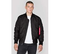 Alpha Industries Alpha Indutries MA-1 TT Blouson Bomber pour Homme, Black, (Taille Fabricant: Small)
